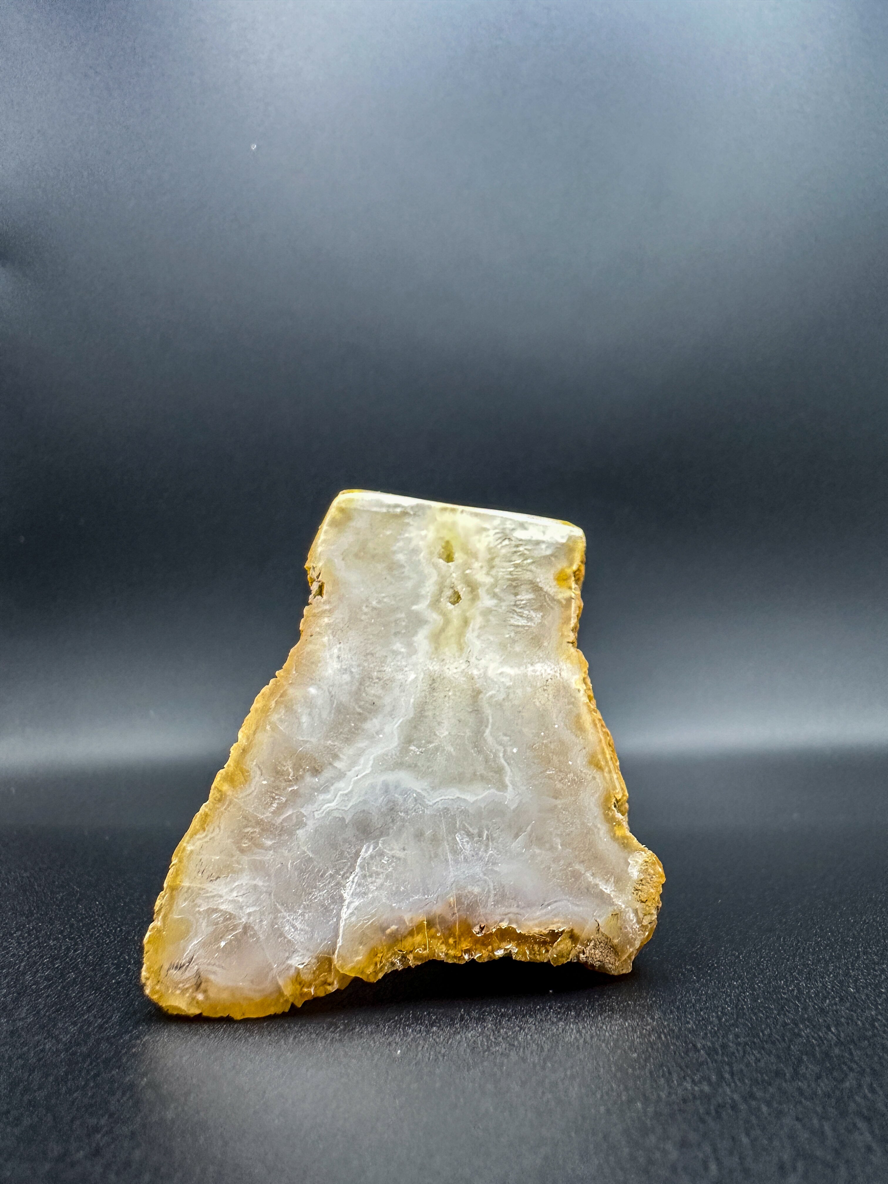 Agate w/Quartz & Banding! (cut/polished)