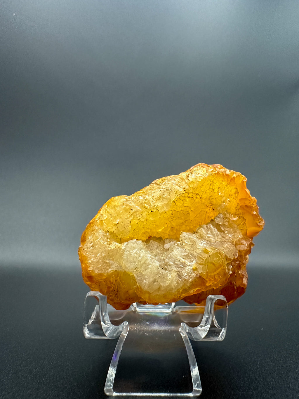 Carnelian Agate Geode! (raw)